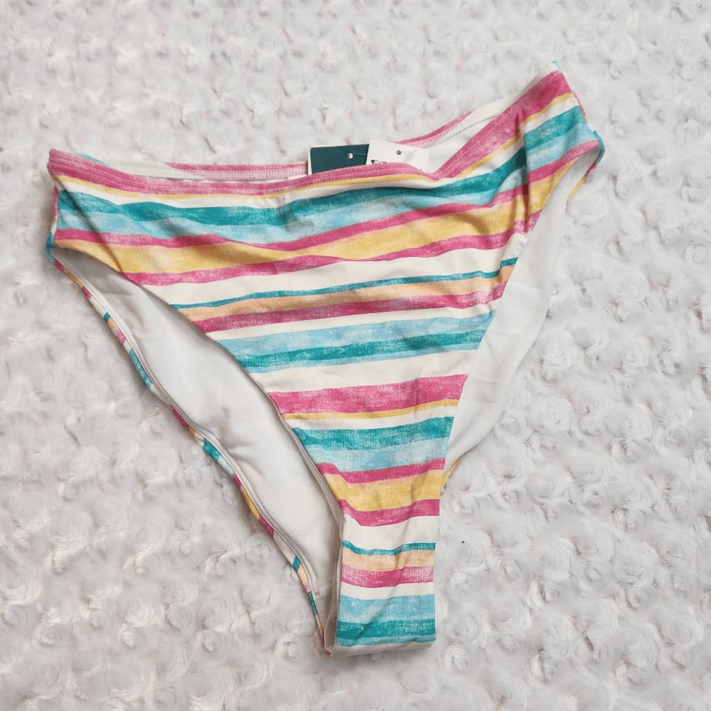 ROXY Island in the Sun Bikini Bottom Large NWT (7196)